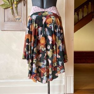 🍐🌸 Poema Lux Handmade Silk Pear Blossom Signature Skirt